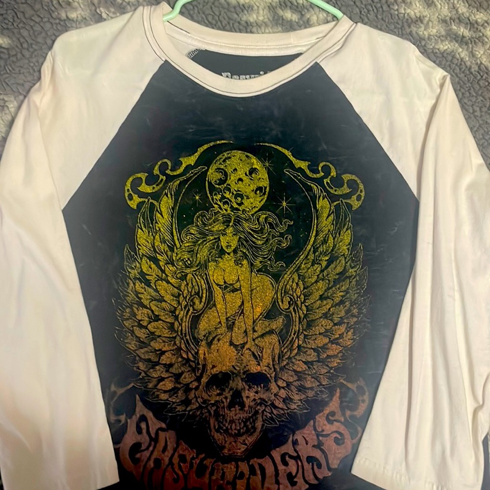 Affliction, easy riders baseball tee